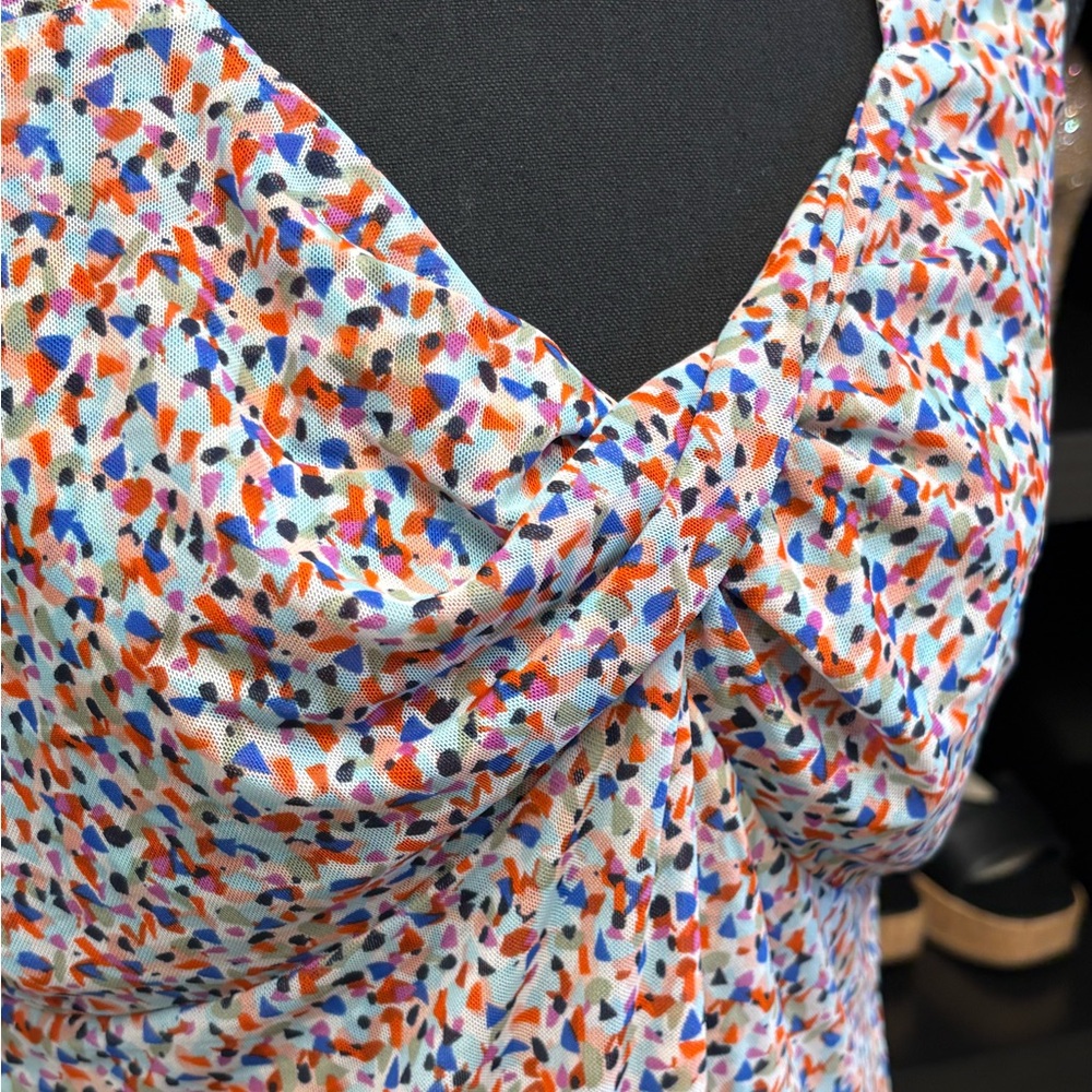 CAbi Colorful Patterned Tank Top - Picture 3 of 7